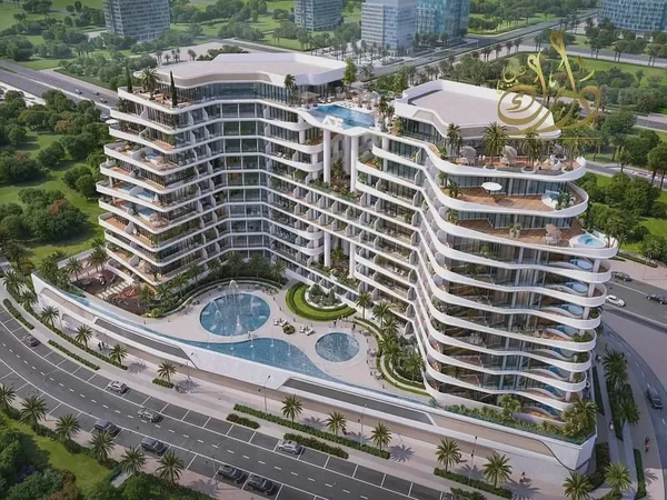 Furnished Studio | Barari Gate Majan | Balcony & Skyline Views