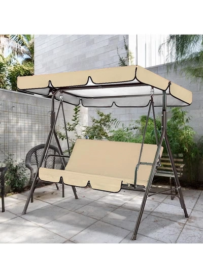 DubaiGallery 3 Seat Coated Steel Rocking in Polyester-0