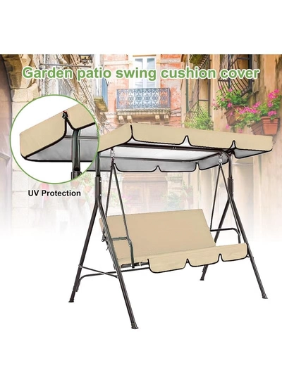 DubaiGallery 3 Seat Coated Steel Rocking in Polyester-3