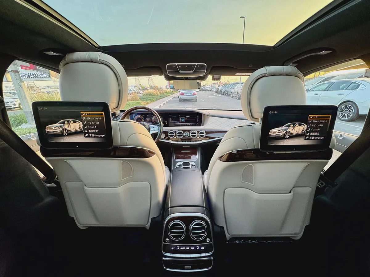 Mercedes-Benz S 600L 2018 - Japanese Specs - V12 Luxury-12-12