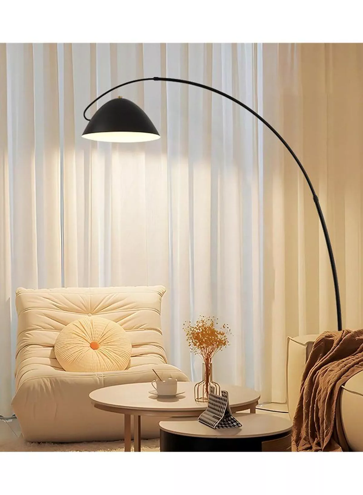 Floor Lamp Living Room Bedroom Vertical Lamp Study Bedside Sofa Side Reading Vertical Lamp-3-3