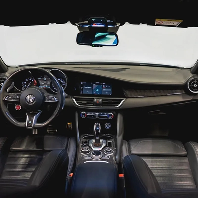 AED 4,024 P.M • 0% Downpayment • Alfa Romeo Giulia Quadrifoglio • Agency Warranty-6