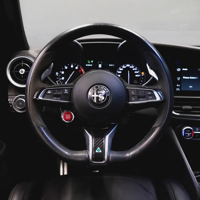 AED 4,024 P.M • 0% Downpayment • Alfa Romeo Giulia Quadrifoglio • Agency Warranty-7