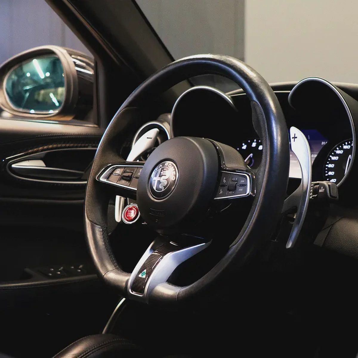 AED 4,024 P.M • 0% Downpayment • Alfa Romeo Giulia Quadrifoglio • Agency Warranty-9-9