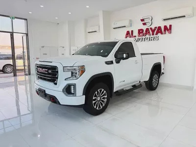 جي ام سي سييرا GMC Sierra AT4  ابيض / اسود 2022 (بن حمودة)-1