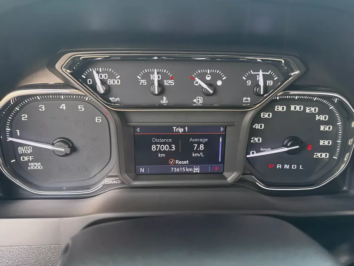 جي ام سي سييرا GMC Sierra AT4  ابيض / اسود 2022 (بن حمودة)-11-11