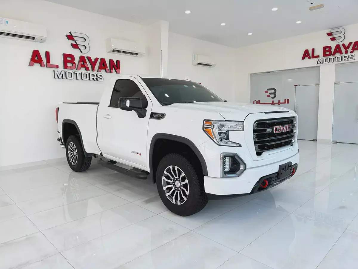 جي ام سي سييرا GMC Sierra AT4  ابيض / اسود 2022 (بن حمودة)