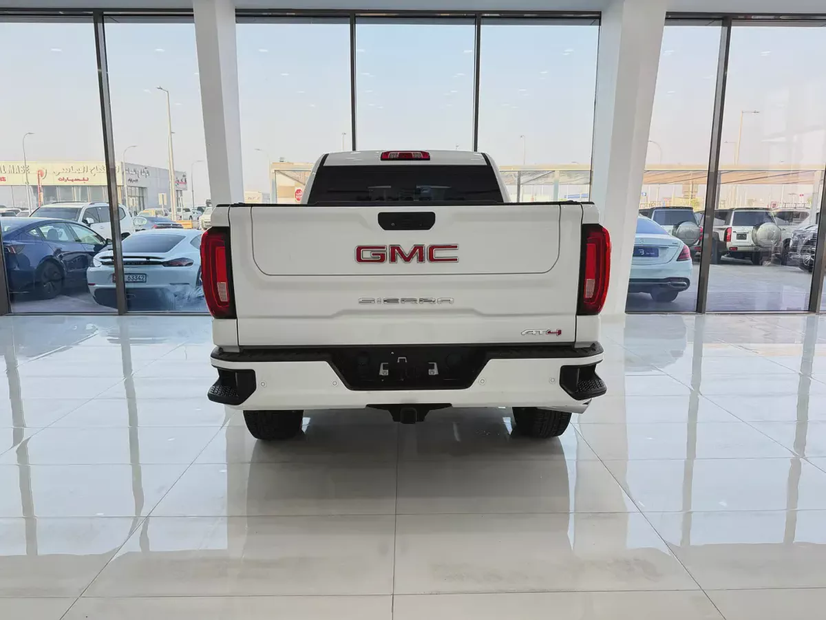 جي ام سي سييرا GMC Sierra AT4  ابيض / اسود 2022 (بن حمودة)-5-5