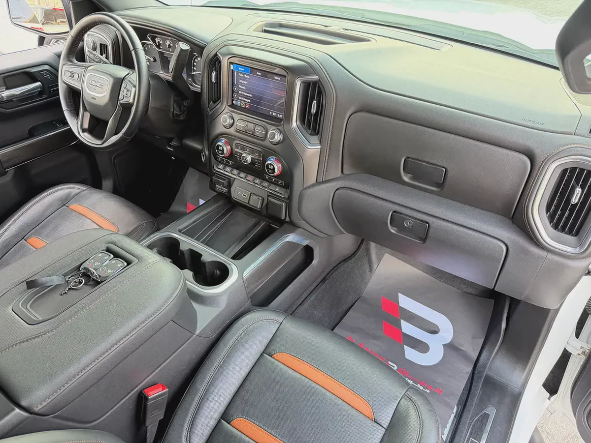 جي ام سي سييرا GMC Sierra AT4  ابيض / اسود 2022 (بن حمودة)-8-8