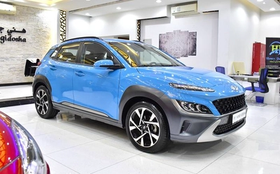 Hyundai Kona 2.0L ( 2023 Model ) in Blue Color GCC Specs-1