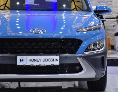 Hyundai Kona 2.0L ( 2023 Model ) in Blue Color GCC Specs-9