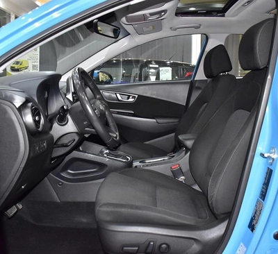 Hyundai Kona 2.0L ( 2023 Model ) in Blue Color GCC Specs-10