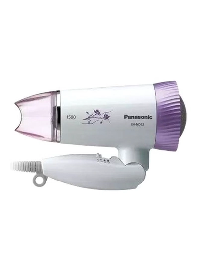 Panasonic Foldable Hair Dryer White/Purple-5