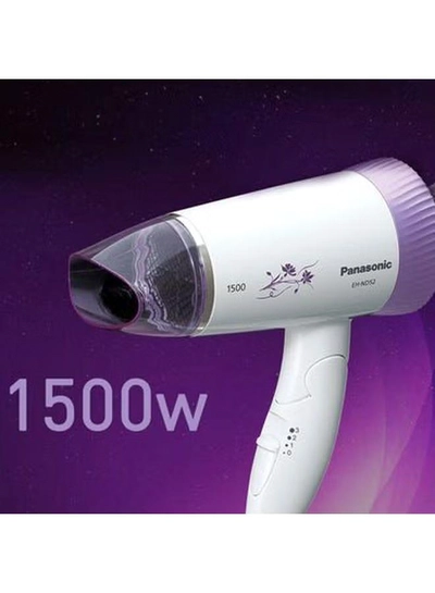 Panasonic Foldable Hair Dryer White/Purple-4