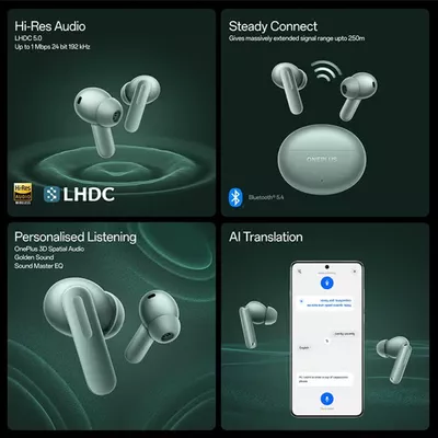 OnePlus Buds 4 TWS Earbuds with Upto 55dB Real-time ANC-6