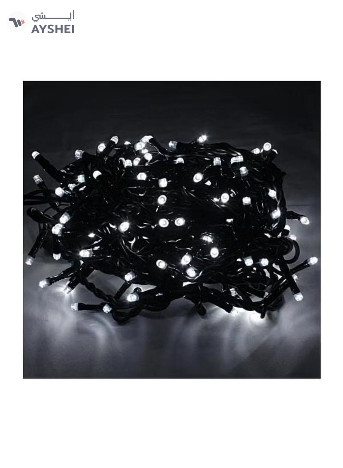 Yuwell Cool White LED Fairy Light Exterior Waterproof Fairy Light For Party Indoor And Outdoor Decoration For Home And Garden Decoration 100 LED 10 Meter-2-2