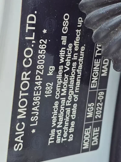 2022 MG 5 Classic GCC Specs - Excellent Condition-16