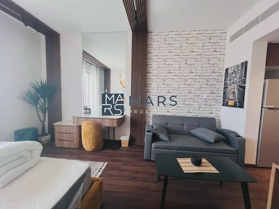 POOL VIEW FULLY FURNISHED STUDIO IN GATED COMMMUNITY-8