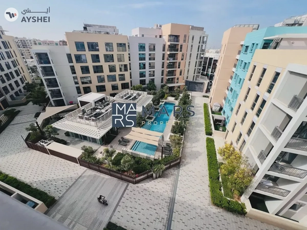 POOL VIEW FULLY FURNISHED STUDIO IN GATED COMMMUNITY