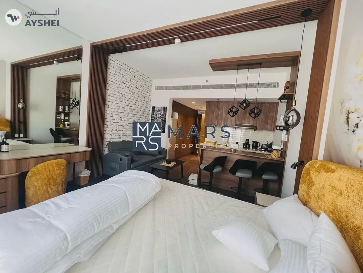 POOL VIEW FULLY FURNISHED STUDIO IN GATED COMMMUNITY-7-7