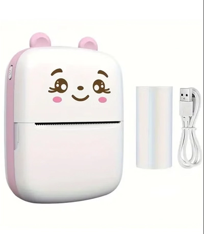 DubaiGallery Mini Printer Portable, Pocket Thermal Printer Wireless Smart Printer For Photo Picture Office -0