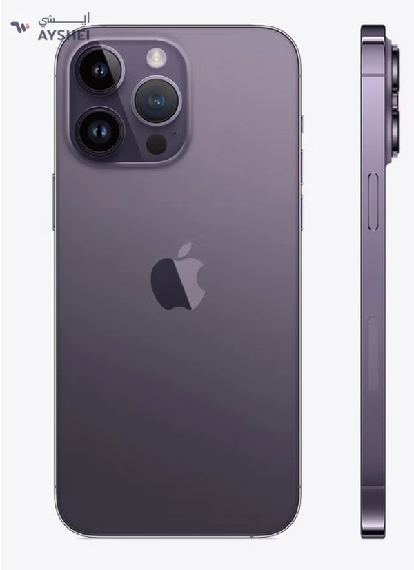 Apple Renewed - iPhone 14 Pro Max 256GB Deep Purple 5G With Facetime - International