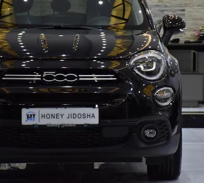 Fiat 500x ( 2023 Model ) in Black Color GCC Specs-10