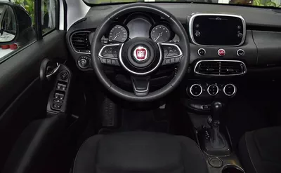 Fiat 500x ( 2023 Model ) in Black Color GCC Specs-4