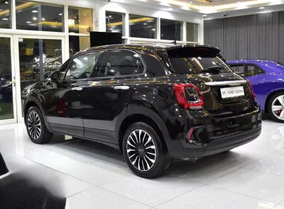 Fiat 500x ( 2023 Model ) in Black Color GCC Specs-8