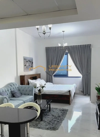 Elegant Fully Furnished Studio with Scenic Views | High Floor | Rented | High ROI-0