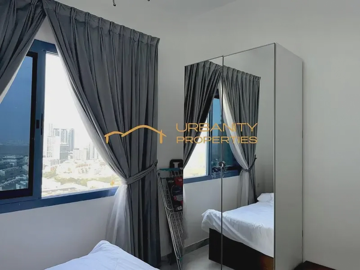 Elegant Fully Furnished Studio with Scenic Views | High Floor | Rented | High ROI