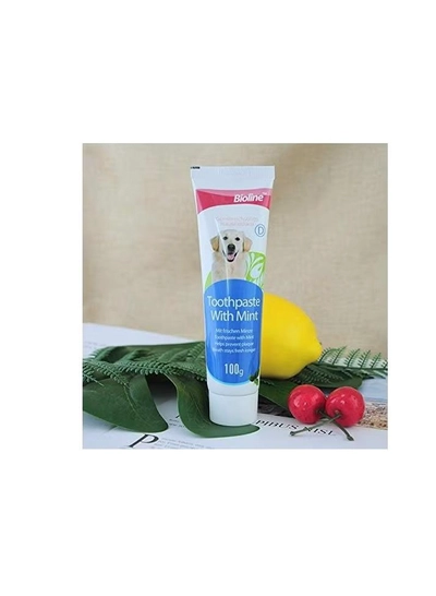 Bioline Tooth Paste Mint Flavour 100G, White-2