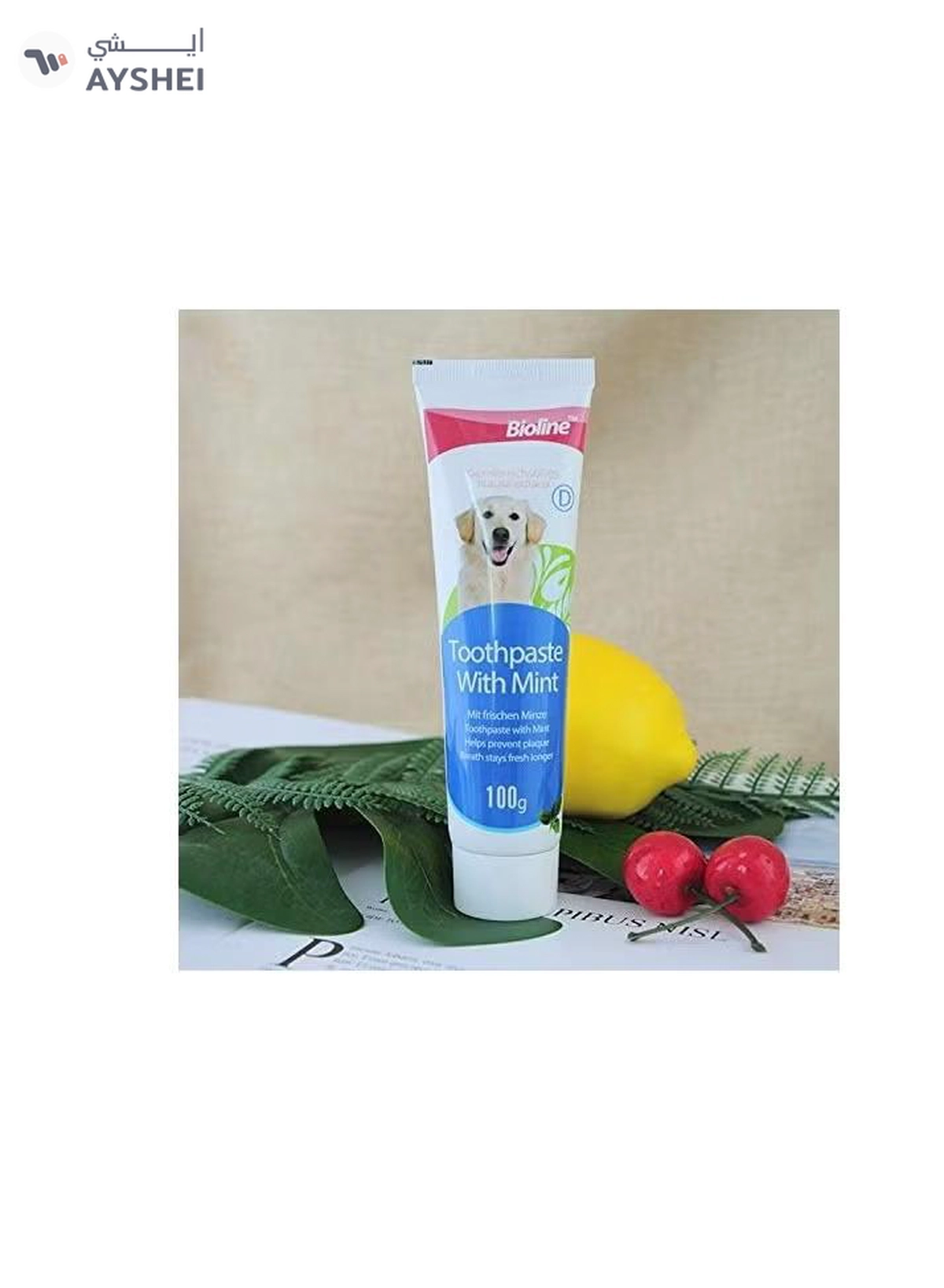 Bioline Tooth Paste Mint Flavour 100G, White-2-2