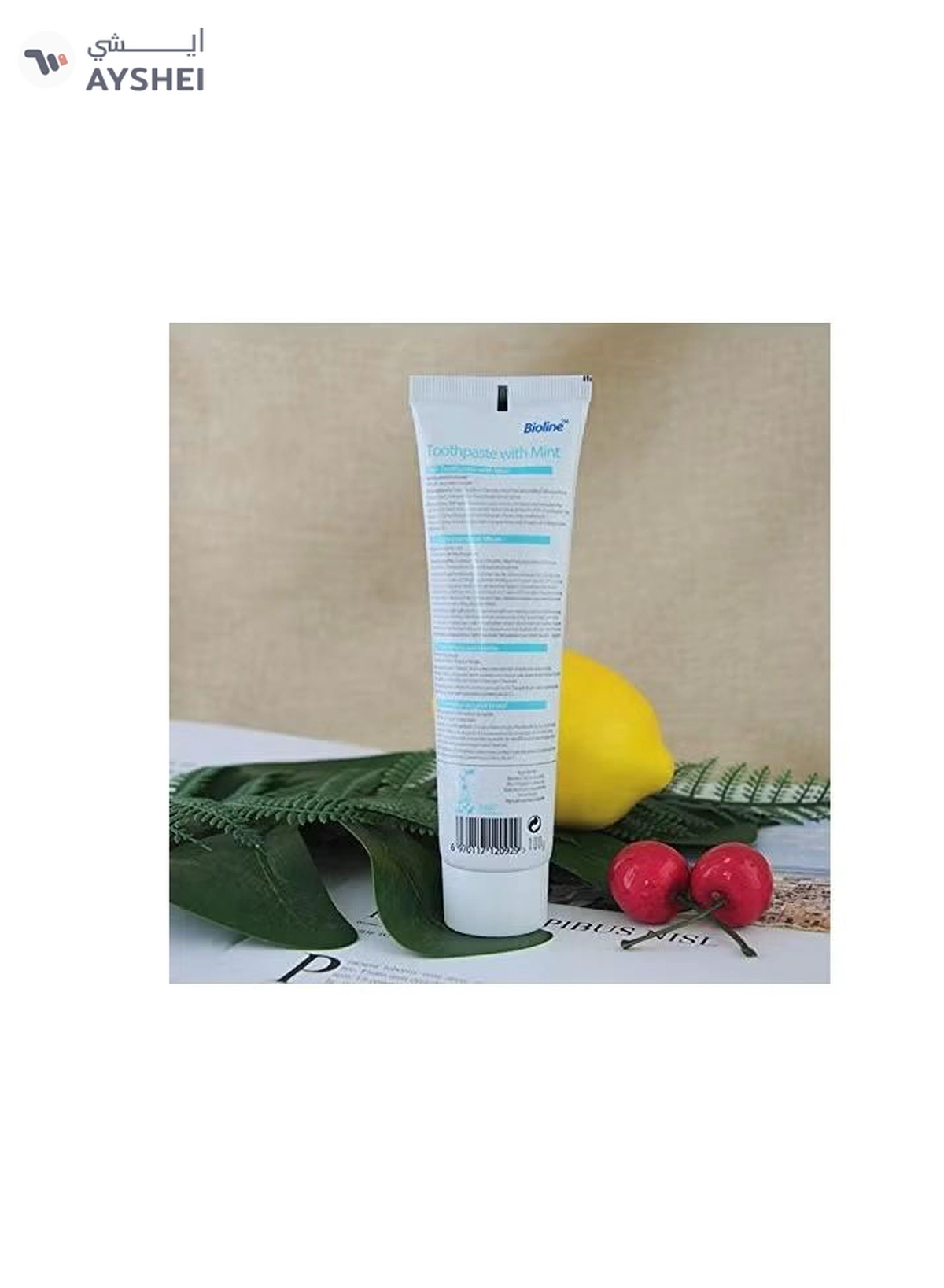Bioline Tooth Paste Mint Flavour 100G, White-3-3