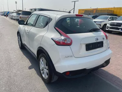 Nissan juke 2015 white color GCC calen car-6