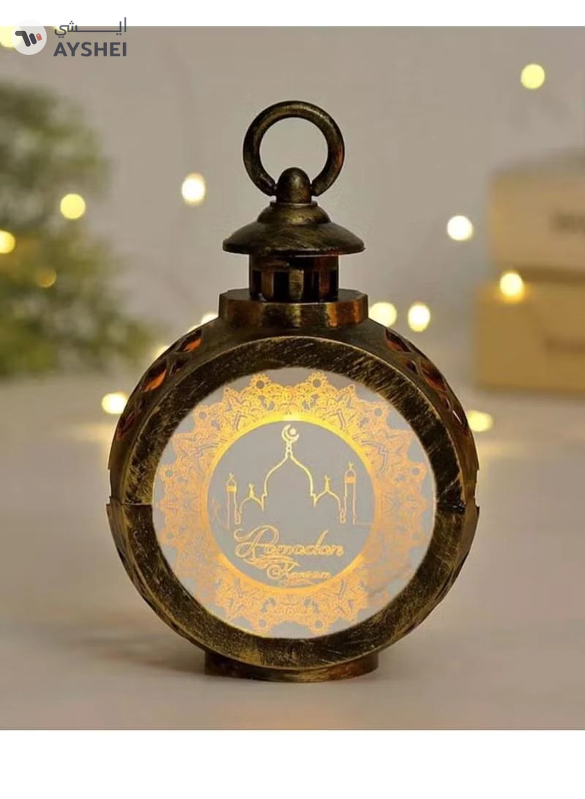 Yuwell Pack Of 6 Pcs Ramadan Lantern Eid And Ramadan Decoration Light For Indoor And Outdoor Decorations-1-1
