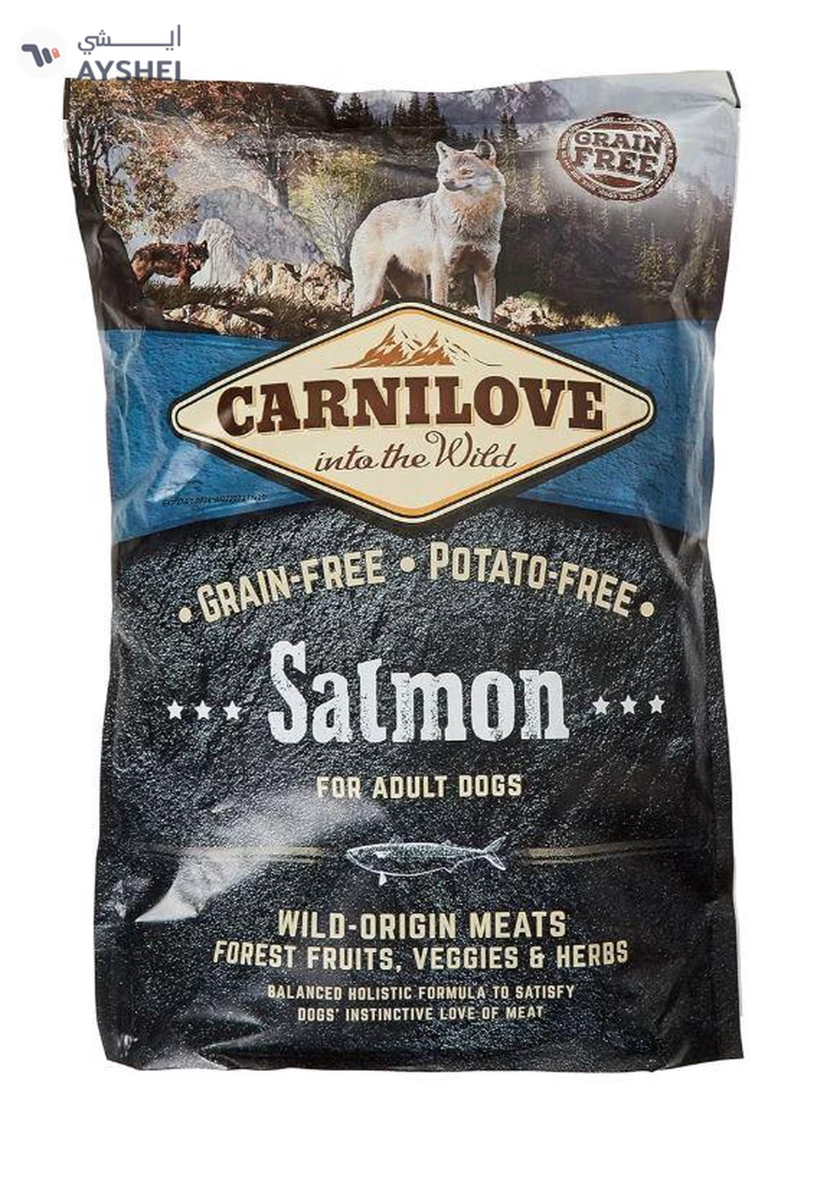 CARNILOVE Salmon for Adult Dogs 1.5kg-1-1