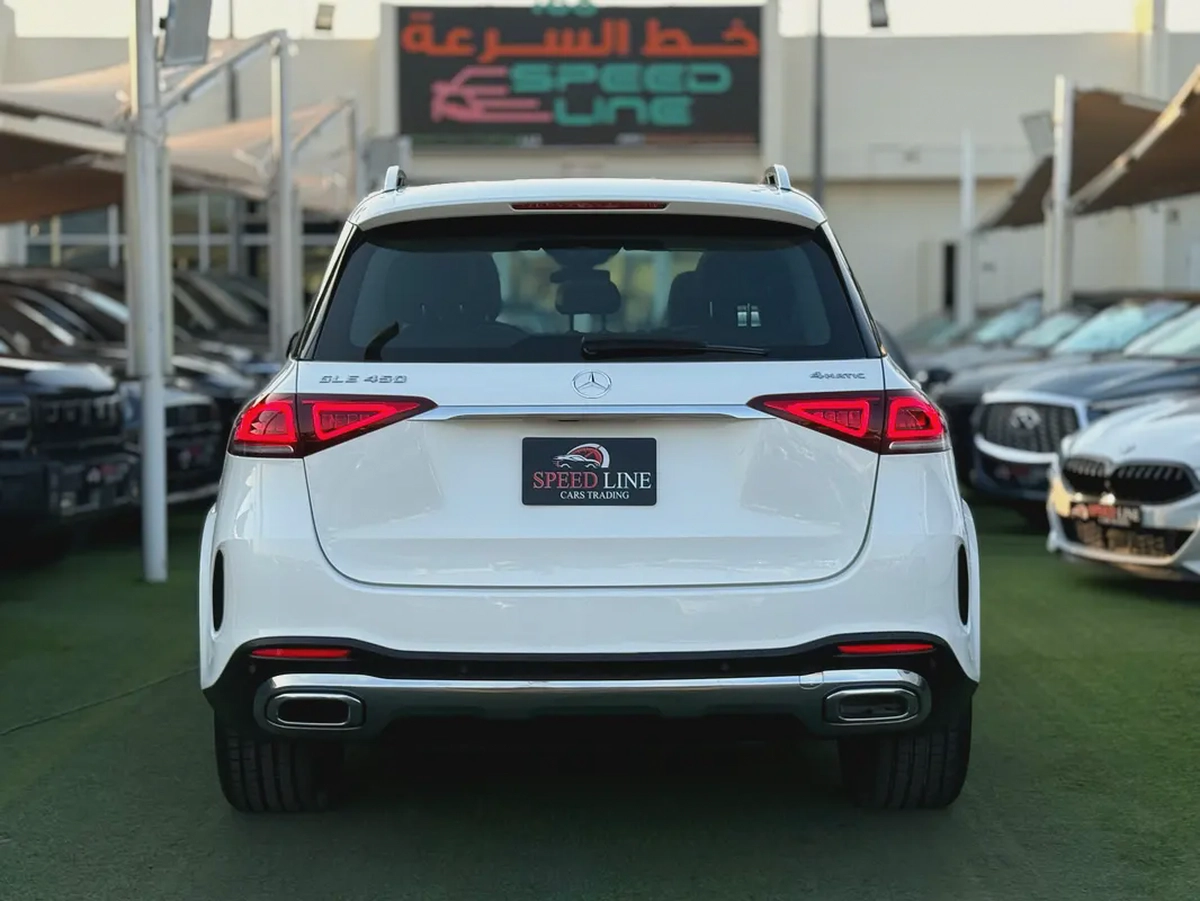 Mercedes GLE 450 AMG Full Option Gcc Free paint-3-3