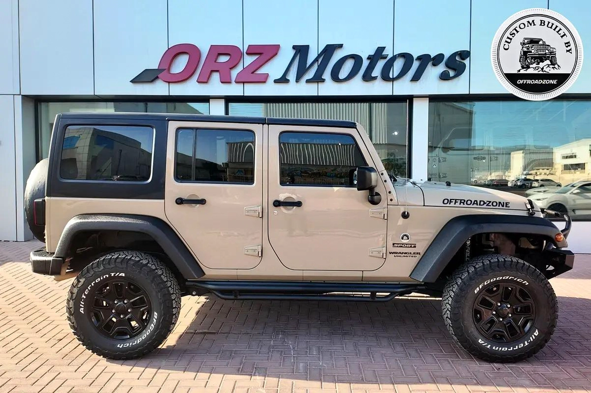 3 Months Wty 1 Year SP from Offroadzone | 2016 Jeep Wrangler 4DR Sport Golden | USED-6-6