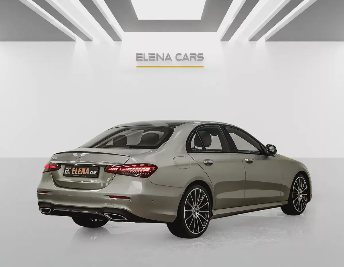 MERCEDES E300 AMG KIT - 2023 - GCC - GARGASH WARRANTY AND SERVICE CONTRACT TILL 5/2028-3-3