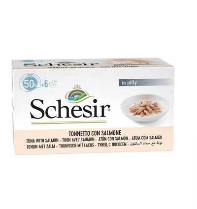 Schesir Cat Multipack Tuna with Salmon 6x50g-0