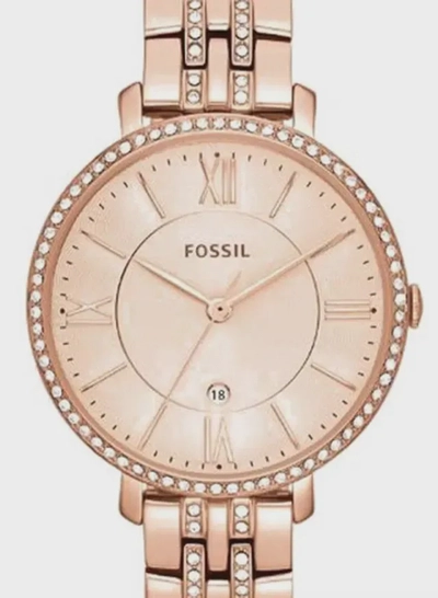 Fossil Women's Water Resistant Stainless Steel Analog Wrist Watch ES3546 - 36 mm - Rose Gold-4