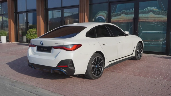 2024 BMW i4 eDrive 35 | Full Electric | GCC Specs | Very Low Mileage