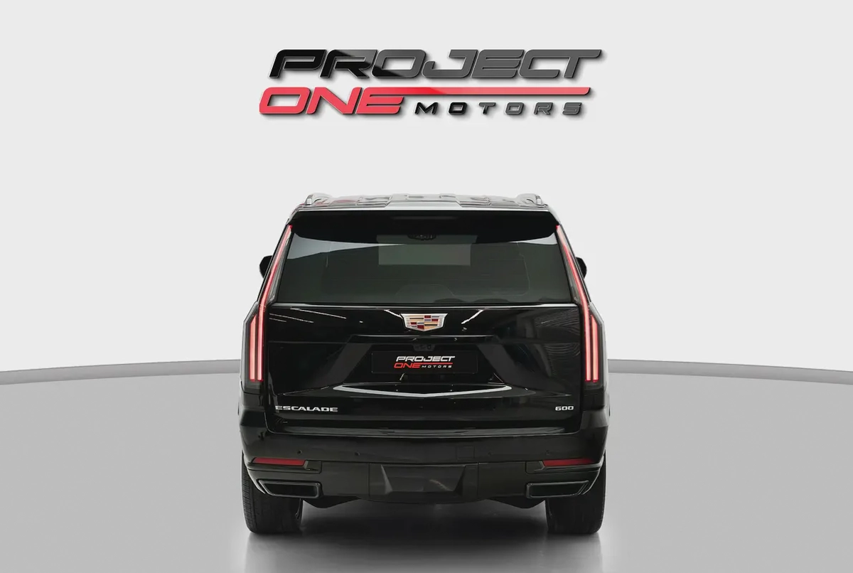 2025 CADILLAC ESCALADE 600 SPORT PLATINUM WITH WARRANTY AND SERVICE CONTRACT-4-4