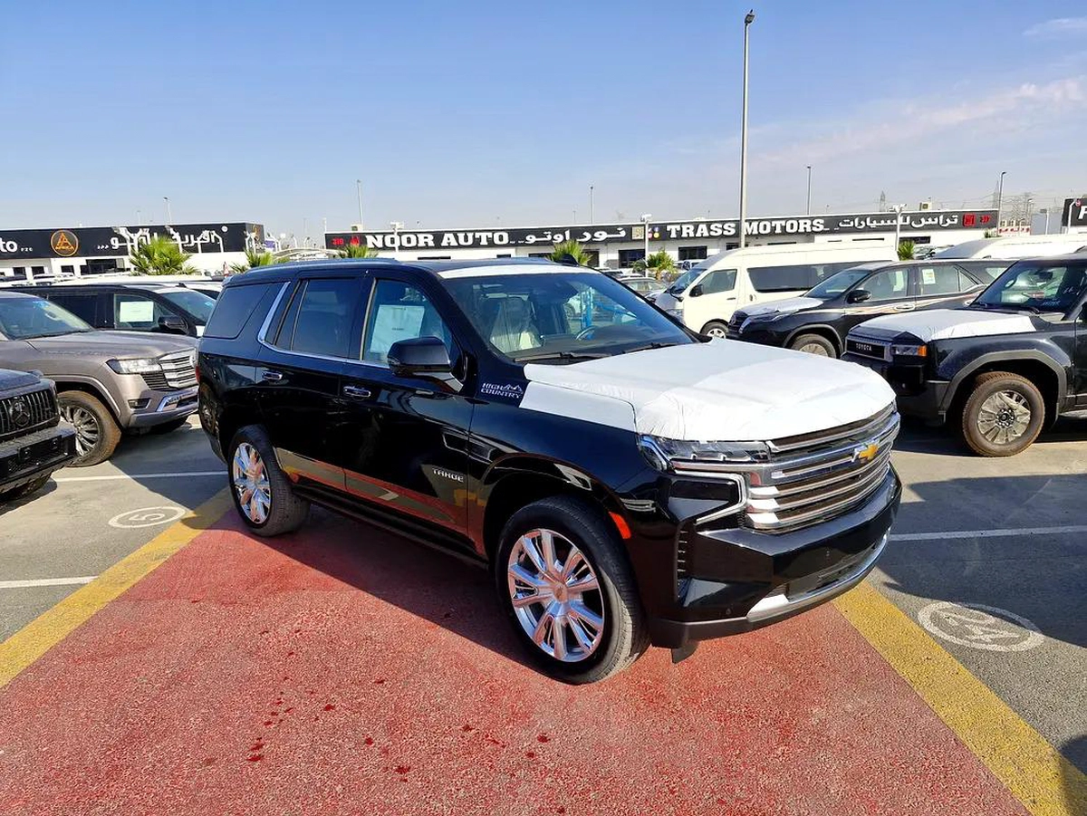 (VAT 5% INCLUDED) CHEVROLET TAHOE HIGH COUNTRY 6.2L V8 PETROL BRAND NEW 0KM