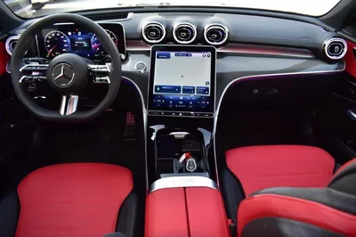 2023 Mercedes-Benz C 200 – Black Exterior, Red Interior-3