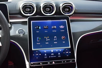 2023 Mercedes-Benz C 200 – Black Exterior, Red Interior-5
