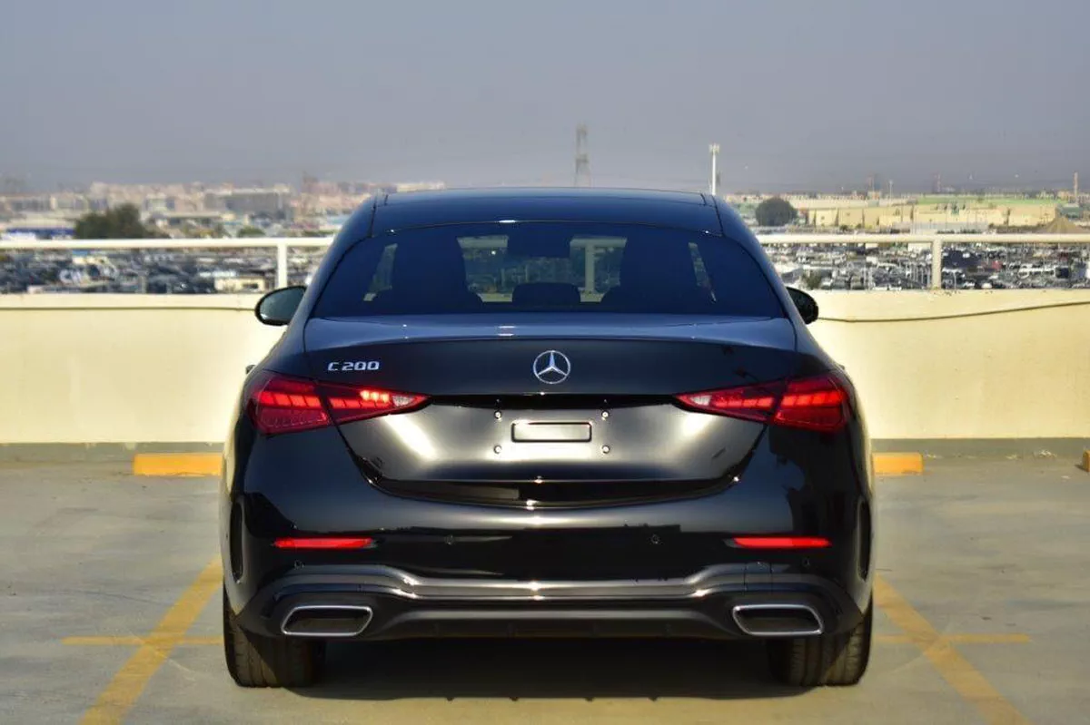 2023 Mercedes-Benz C 200 – Black Exterior, Red Interior-7-7