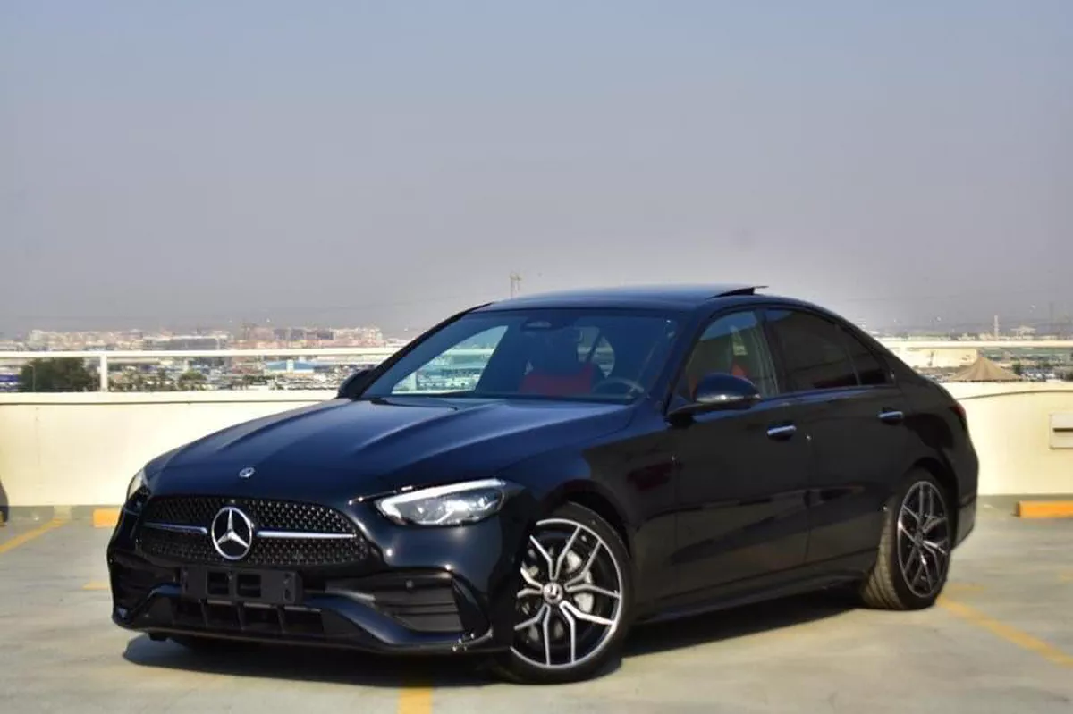 2023 Mercedes-Benz C 200 – Black Exterior, Red Interior