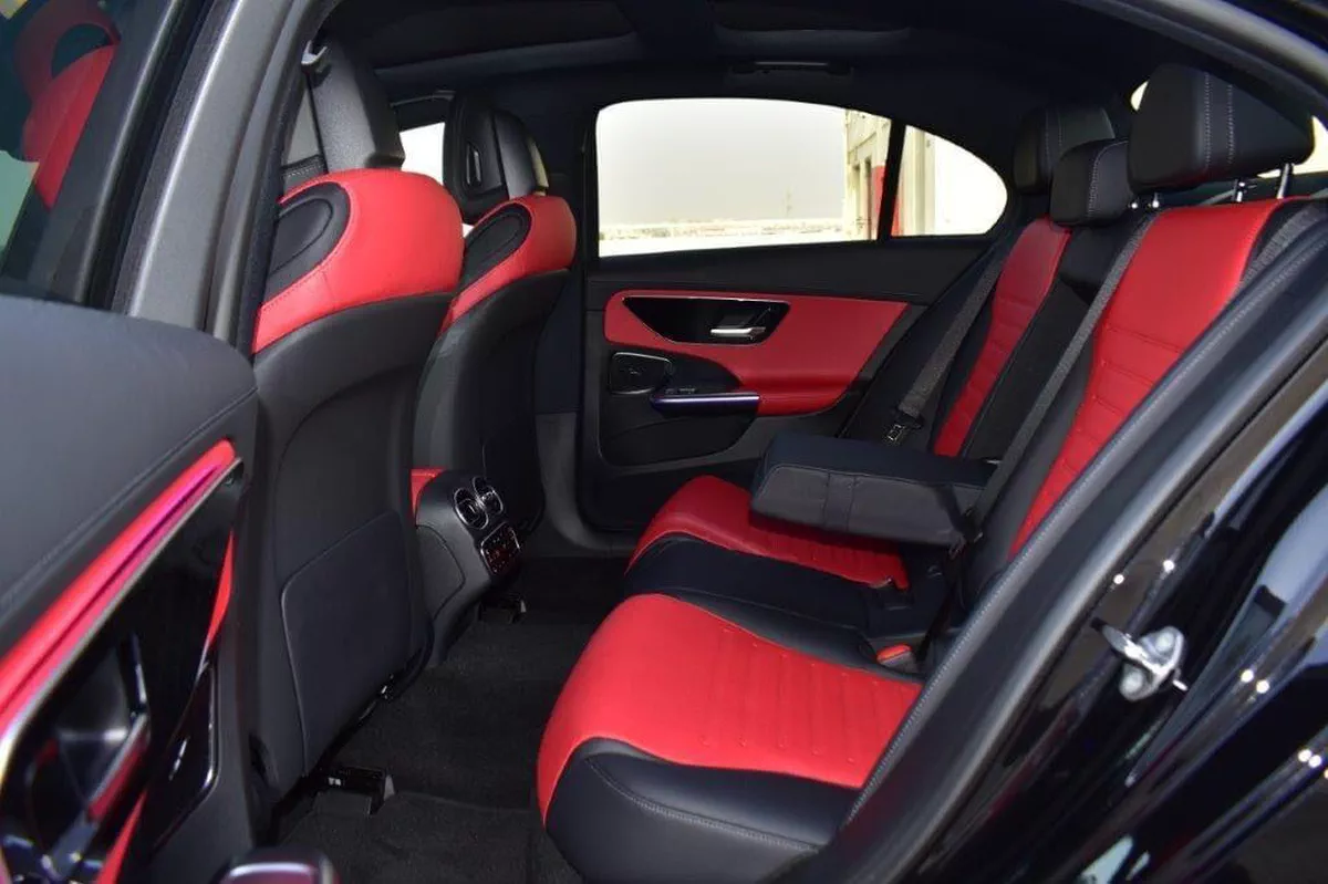 2023 Mercedes-Benz C 200 – Black Exterior, Red Interior-9-9